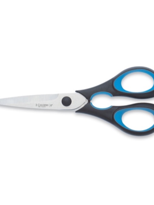 TIJERA COCINA ERGO 8" 3 CLAVELES