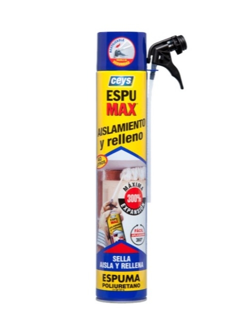 ESPUMAX AISLAR Y RELLENAR CANULA 750ML