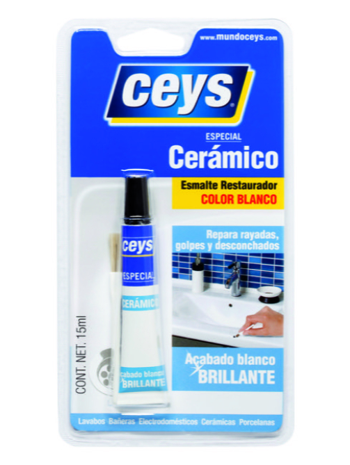 CEYS RESTAURADOR CERAMICO BLANCO 15ML