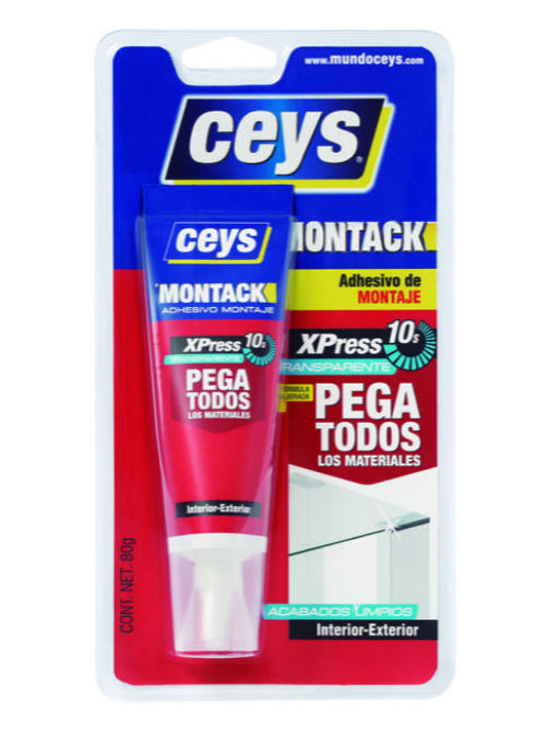 CEYS MONTACK XPRESS TRANSPARENTE 80 GR