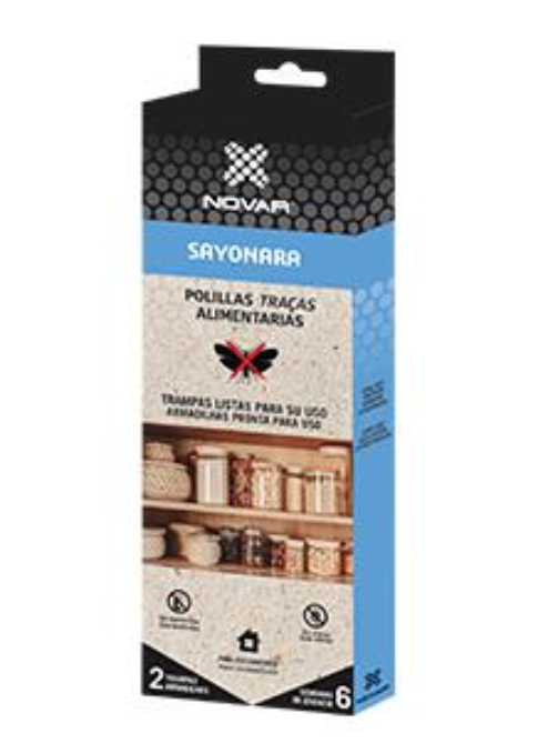 Trampa ecológica antipolillas alimentario