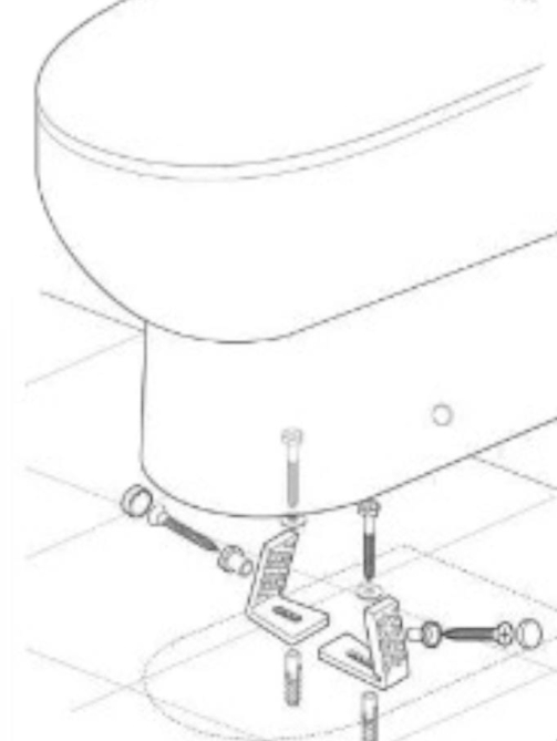 lavabo tornillos