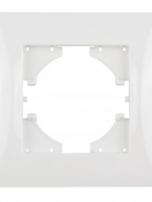 Serie empotrar Onlex blanca marco de 1 elemento