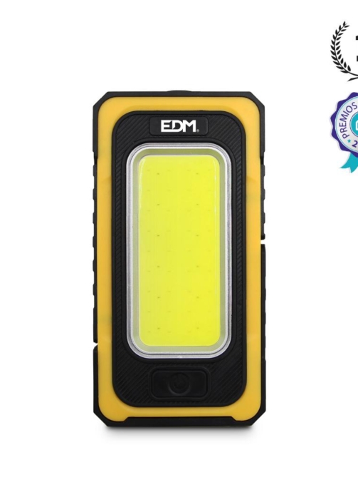 Linterna Led solar con gancho iman 10w 750L EDM