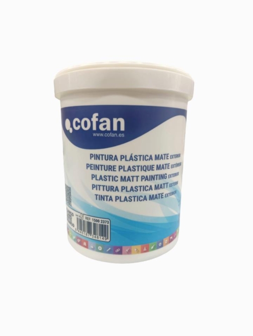 Pintura ext/int plástica mate 750ml Blanco
