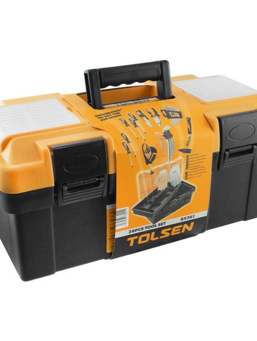 Caja herramientas 26 piezas Tolsen