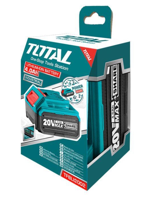 Bateria Li 20v 4Ah TFBLI2002 Total