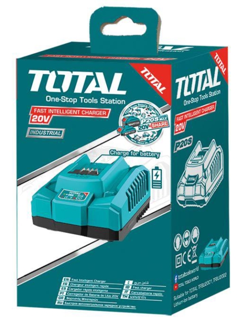 Cargador rapido 20v TFCLI20411E Total