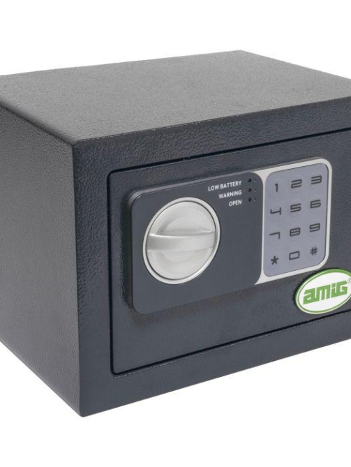 CAJA FUERTE TOP SECURE 31x20x20 GRIS OSCURO