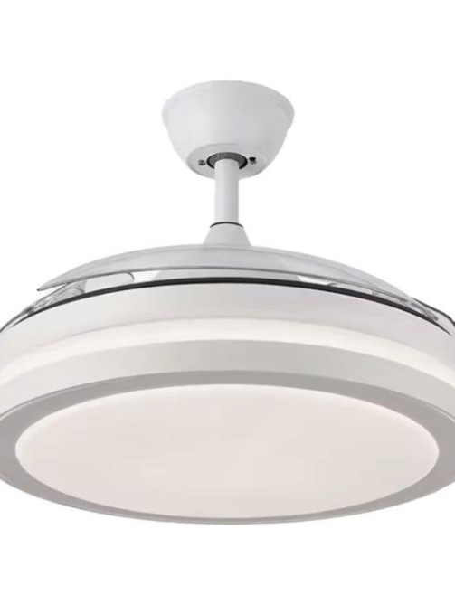 Ventilador techo Dc blanco  retráctil