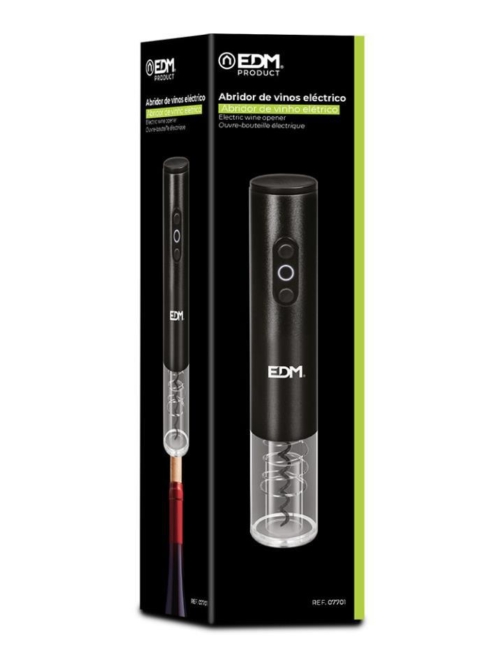Abridor electrico para botellas de vino EDM
