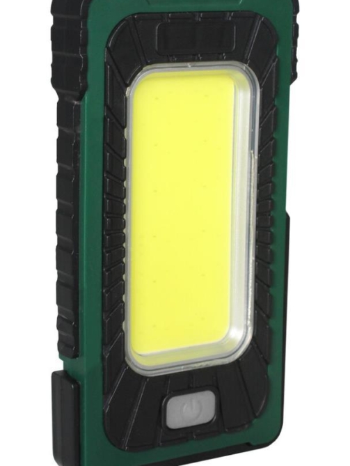 Linterna Led solar recargable 10w