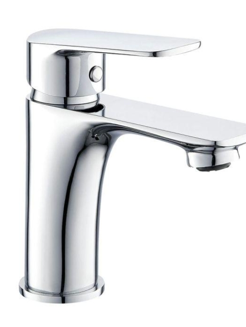 Monomando lavabo serie Coral Artic