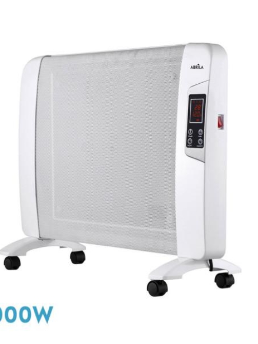 Radiador de mica Abrigo 2000w digital blanco