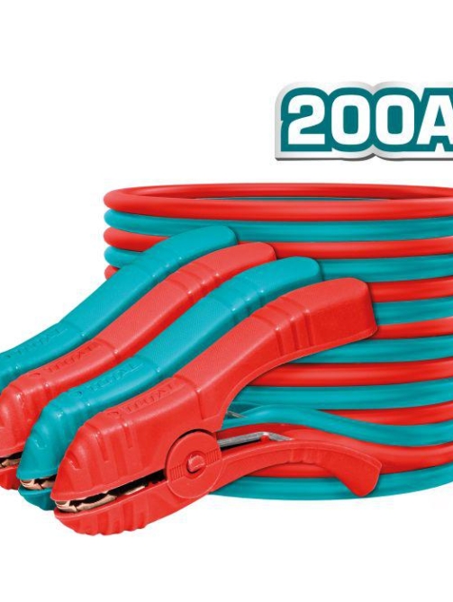 Pinzas con cable para bateria 200A Total