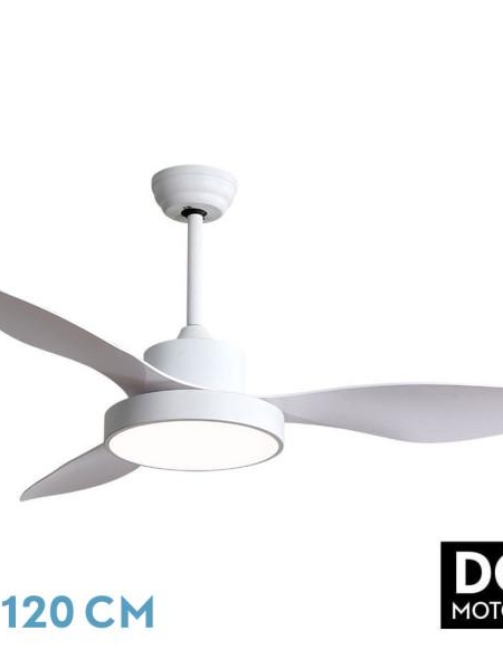 Ventilador DC Hayate 48w 4080lm Blanco