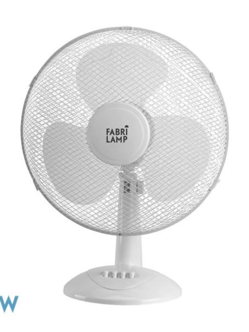 Ventilador sobremesa Cape mediano Blanco 35w