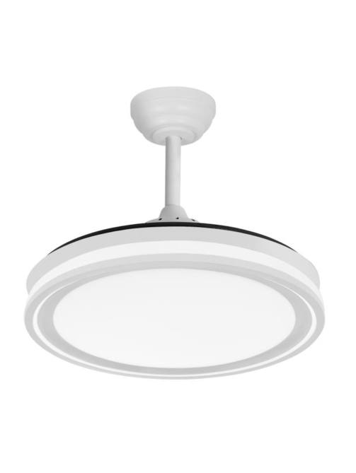 Ventilador Dc Bandido 59w Blanco 4aspas 107d 5900l
