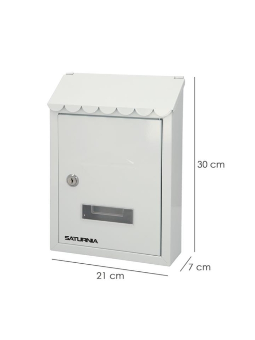 BUZON RESIDENCE 205X70X300mm BLANCO