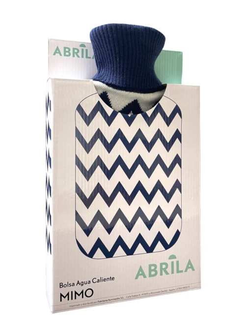 Bolsa de agua caliente MIMO FORRO AZUL  1 7 Litros