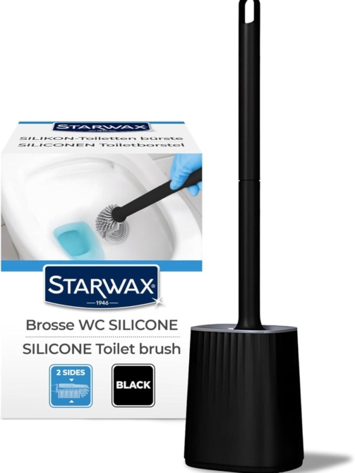 Starwax Escobillero Silicona Negro