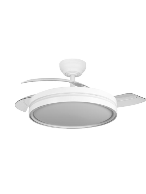 Ventilador Dc Capitan 60w Blanco
