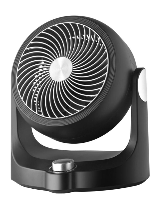 Ventilador Sobremesa Cartago Negro/plata 40w